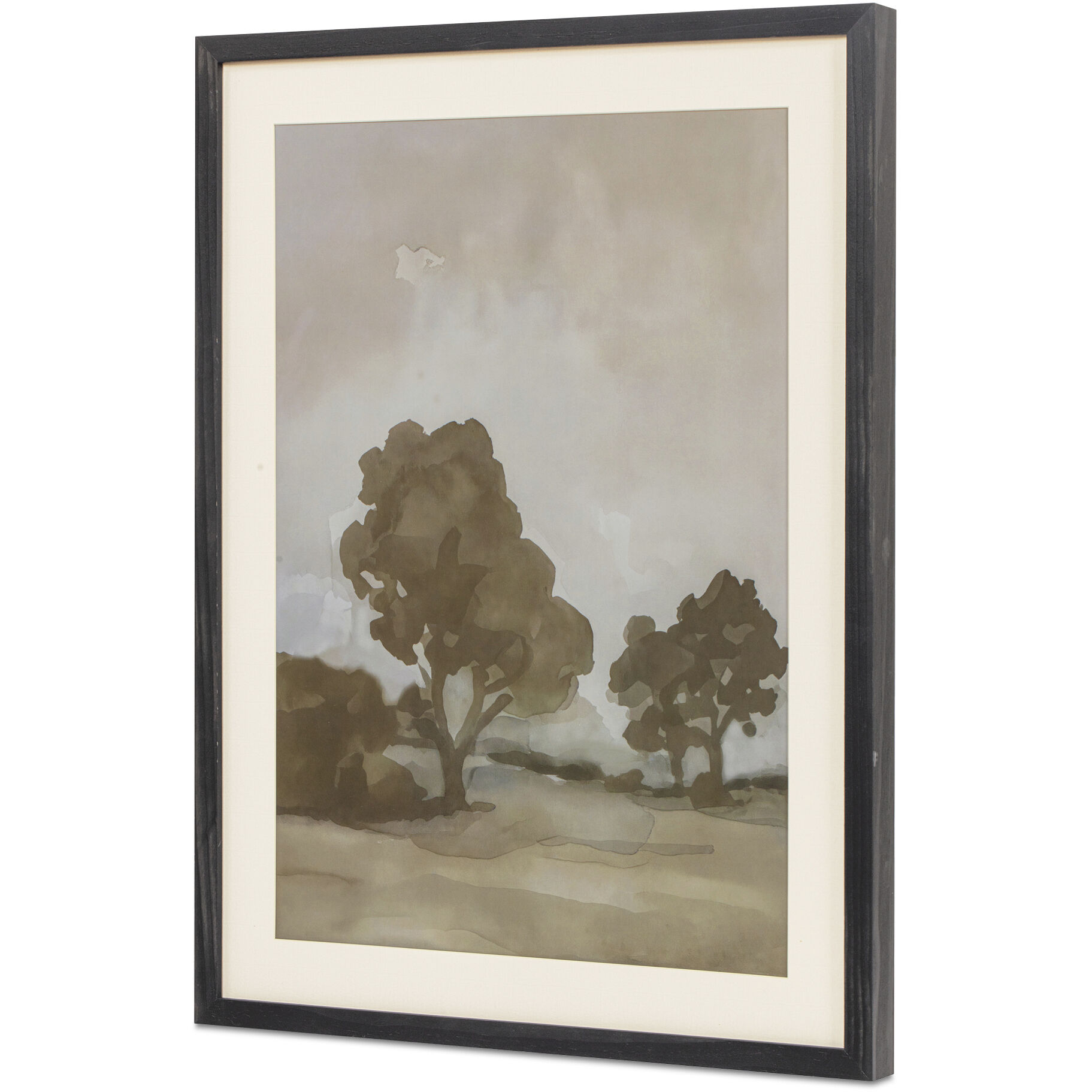 Ash Multicolor Framed Print
